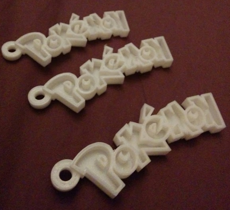 Download free STL file pokemon keychain • 3D printing object ・ Cults